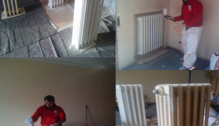 Verniciatura termosifoni